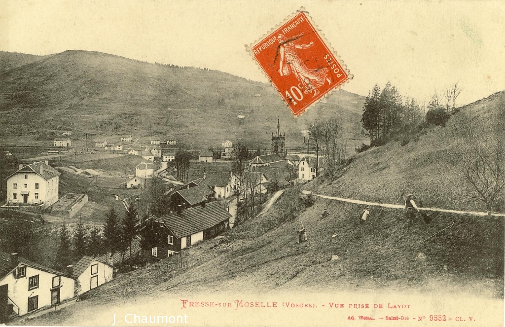 Fresse-sur-Moselle. - Vue prise de Layot.JPG